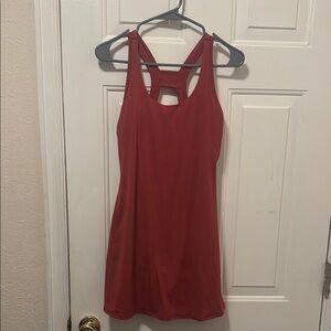 Active wear burnt orange romper